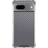 Silver Carbon Fiber Specialty Texture Material Google Pixel 8a Clear Case